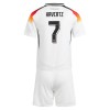 Maillot de Supporter Allemagne Kai Havertz 7 Domicile Euro 2024 Pour Enfant